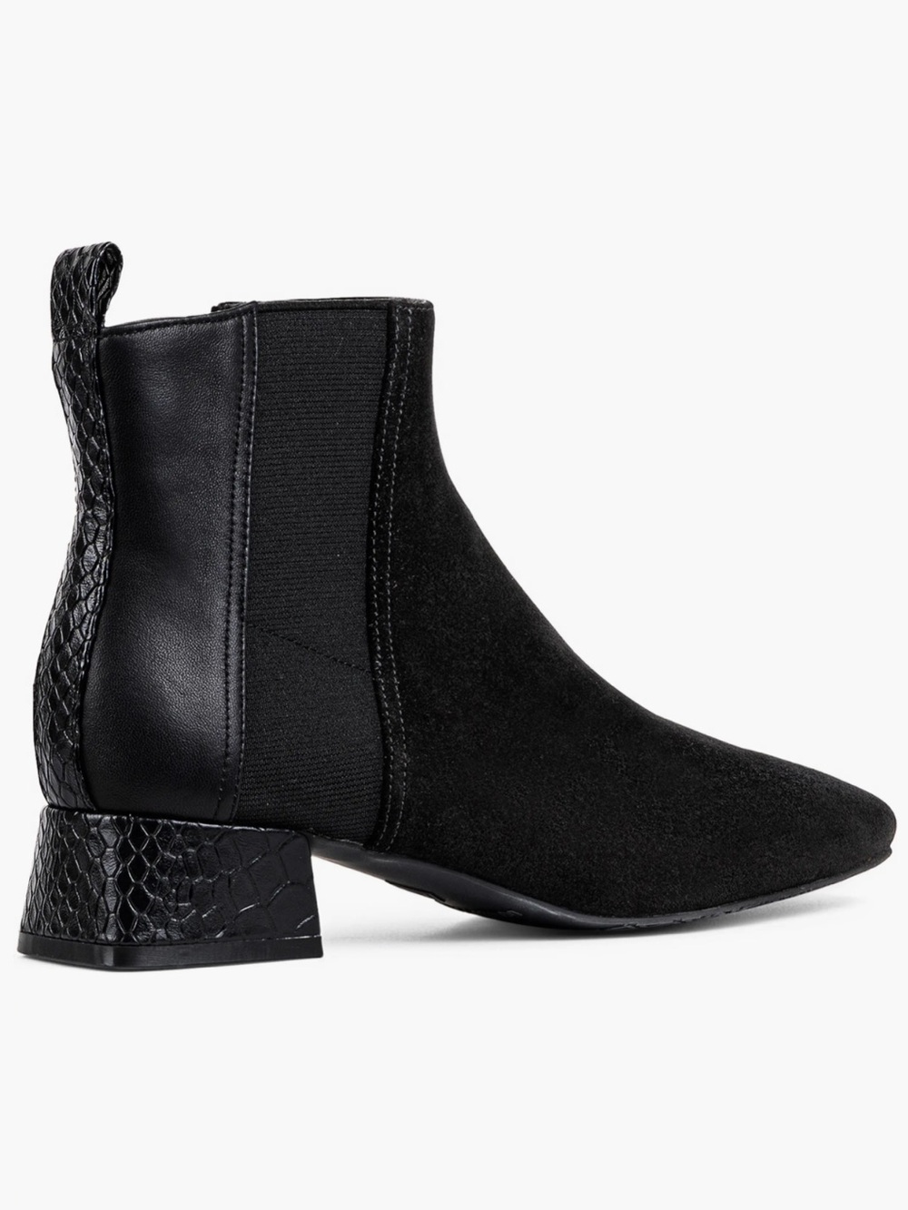 NWTs Donald Pliner Travis Suede Black Ankle Boots
